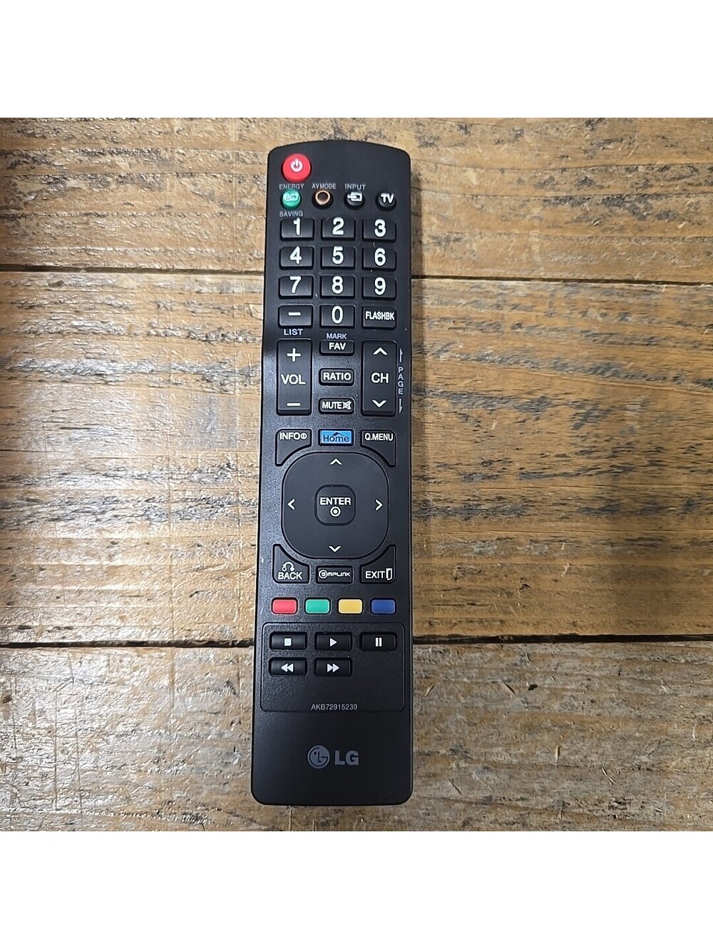 LG AKB72915239 Genuine Remote Control Tested And Works